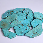 Natural Blue Turquoise 300-400 Ct. Arizona Blue Turquoise Raw Rough, Crystal Healing Blue Turquoise, Turquoise Loose Gemstone Per Piece