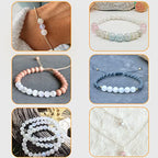 Gem-Inside 6MM Natural Blue Rainbow Moonstone AAA Grade Genuine Gemstone Beads for Jewelry Making 15" - color: Aaa White Moonstone, size: 6mm