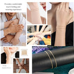 Elecrelive 3.28FT 14K Gold Filled Chains 1.5mm Brass Cable Chains Thin Weldable Link Curb Necklace for Permanent Jewelry Necklace Bracelet Making - color: Golden-Cable Chain