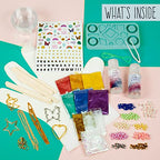STMT D.I.Y. Resin Jewelry Studio, All-in-One Resin Jewelry Making Kit with Molds, Fun DIY Kit to Make Your Own Necklaces, Bracelets & More, Great Gift for Teen Girls 14+ - style: Resin