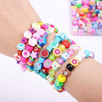 BBita 1000PCS Polymer Clay Beads Bracelet Making kit, 24 Style Cute Fun Beads Sports Ball Volleyball Softball Baseball Basketball Soccer Rugby Football Charms for Jewelry Making DIY for Women Girls - color: C1#Style 3