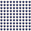 200 pcs Tiny Heart Enamel Charm Gold Plated Alloy Love Pendant Bracelet Earring Keychain Jewelry Crafts 6x8mm - color: Navy