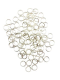 100pcs 925 Sterling Silver Open Jump Rings, 22 Gauge 4.7mm OD/3.5mm ID Made in USA by CRAFT WIRE - size: 4.7mm OD/3.5mm ID