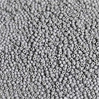 Size 6/0 Crafts Glass Seed Beads 4mm Gray Beads for Jewelry Making (Total About 100g About 1200pcs) - color: Gray