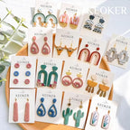 Keoker 123 PCS Clay Earring Making Kit, Polymer Clay Jewelry Making Kit for Teens and Adults, Fashion Designer Kits, Polymer Clay Earrings Kit Crafts, Great Gifts - color: PLUS