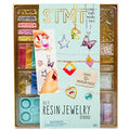 STMT D.I.Y. Resin Jewelry Studio, All-in-One Resin Jewelry Making Kit with Molds, Fun DIY Kit to Make Your Own Necklaces, Bracelets & More, Great Gift for Teen Girls 14+ - style: Resin