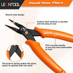 Mini Round Nose Pliers with Smooth Jaws - 5-Inch Jewelry Making Precision Pliers - style: Round Nose Pliers