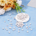 FASHEWELRY 500Pcs White Golden Letter Beads 4.5mm Square Alphabet Beads Acrylic Cube Letter J Beads for Friendship Bracelet Necklace Keychains Jewelry Making - color: Letter J