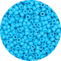 1200pcs Pony Beads Bulk – Light Blue 6x9mm Plastic Craft Beads for Bracelets, Jewelry, Hair Braiding & DIY Projects - color: Light Blue
