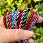 Kumihimo Kit for Beginners. Includes Kumiloom Loom, bobbins for Cord, Instruction Book, and First Necklace Project