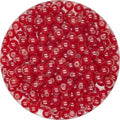 200pcs Glass Beads, 8mm Glass Beads for Barcelet and Jewelry Making DIY Crafts (Red) - color: Red