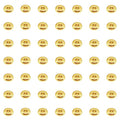 INSPIRELLE 100pcs Heishi Beads 4mm Long-Lasting Disc Brass Rondelle Spacer Beads Yellow Gold Plated Flat Round Shape Jewelry Metal Spacers for Bracelet Necklace Jewelry Making - color: Yellow Gold, size: 4mm