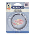 Beadalon German Style Wrapping Wire, Round, Hematite Color, 20 Gauge, 6 m / 19.7 ft - color: Hematite, size: 20 gauge / 19.7 ft