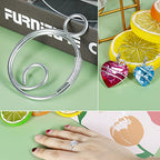 18 Gauge Aluminum Craft Wire, 165 Feet 1mm Bendable Metal Wire for Jewelry Making, Sculpting, Floral Making, Wreath Making, Crafting, Wire Wrapping, Christmas Ornaments (Silver) - color: Silver