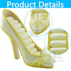 2 PCS Set Jewlery Display Shoe Ring Holder - Mannequin Necklace Display Bracelet Orgaziner (Yell) - color: Yell