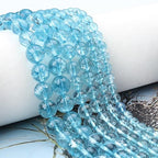 35pcs 10mm Natural Blue Topaz Gemstone Beads Energy Healing Crystal Round Loose Stone Beads for Jewelry Making, DIY Bracelets Necklaces - color: Blue Topaz, size: 10mm