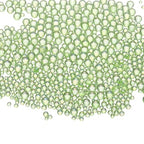 Iridescent Glass Tiny Bubble Beads, 0.4-3mm 20g No Hole Micro Mini Round Light Green Water Droplets Beads - Applications: for Resin Filler, Nail Art, Dollhouse Bath Tub, 2-Pieces - color: Light Green, size: φ0.4-3mm