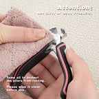 Mini End Cutting Pliers 4 Inches Flush Cut Pliers for Jewelry Making Nail Puller Tool for Carpenter Mini End Nippers for Zipper Install Stops Repair, Pink Tool for Women - style: End Cutting Pliers