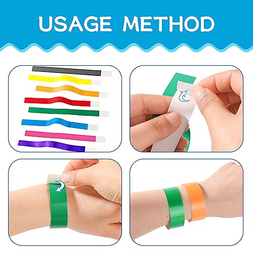 LUYI 32 Pcs Preppy Jewelry Bracelets for Women Clay Bead Colorful Surfer Heishi Bracelet Set Stackable Beaded Friendship Stretch Bracelets Boho Y2K Summer Beach Elastic Layering Bracelets - style: 500PCSWristbands