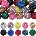SUNNYCLUE 40Pcs 20mm Beads Bulk Bubblegum Beads Large Resin Rhinestone Beads Colorful Disco Ball Bead Chunky Bubble Gum Bead Beadable Pens Beads Loose Spacer Beads for Jewelry Making Beading Kits - color: 40pcs 20mm Colorful Chunky Beads
