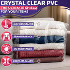16x24 Shrink Wrap Bags for Gifts – 50 Pcs Clear Heat Shrink Wrap for Mother’s Day Packaging, Works with Hair Dryer at Medium Temperature – Neat Storage for Clothing, Cosmetics, Boxes & Bulky Items - size: 1 count (Pack of 50)