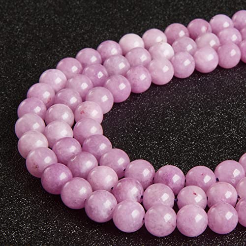 150pcs 6mm Kunzite Beads Natural Gemstone Beads Round Loose Beads for Jewelry Making - color: Kunzite, size: 6mm