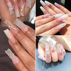 Pandahall 50g Translucence DIY 3D Caviar Nail Art Decoration Mini Micro Glass Beads for Nail Care No Hole Crystal 0.6-0.8mm X-MRMJ-R038-B02