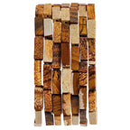 Natural Blown Picture Stone Rectangle Tube Beads 4x13mm 38cm/str Loose Semi Gemstone Stone Beads for Making Bracelets Necklace Earrings - color: Blown Picture, size: 4x13mm Rectangle