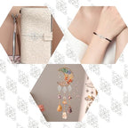 Hollow Filigree Charms - color: Antique Silver