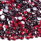 Blinginbox 50000pcs Flatback Rhinestones,Resin Non Hotfix Rhinestones Large Quantity Wholesale for Crafts DIY Creative Design,Clothes,Makeup,Nail Art (2mm=0.08",Dk siam) - color: Dk siam, size: 2mm=0.08"