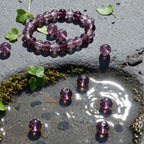 DandS ltd Crackle Lampwork Glass Beads for Jewelry Making, Hematite Quartz, Vibrant DIY Bracelets, Necklaces, Beading Supplies & Craft Kits for Handmade Jewelry, 80pcs 0.39 inch (10mm), #J263-10 - color: Hematite Quartz