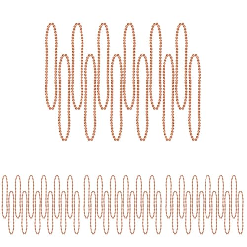 Party Beads - Small Round - size: 48-Pack, style: Orange (12-Pack)
