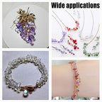 AHANDMAKER 160Pcs Faceted Teardrop Glass Beads, 10 Styles 8x9mm Top Drilled Drop Spacer Beads, Transparent Waterdrop Crystal Glass Beads Hanging Pendants for DIY Craft and Jewelry Making, Hole: 0.8mm - color: 10 Styles Waterdrop