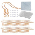 Rose Gold Earring Hooks - 120 PCS/60 Pairs Hypo-allergenic Rose Gold Plated Ear Wires Fish Hooks for Jewelry Making, Jewelry Findings Parts with 120 PCS Rubber Earring Backs Stopper for DIY Earrings - color: Regular Rose Gold