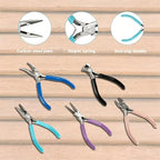 5 Piece Jewelry Pliers Set, Jewelry Making Tools for Jewelry - style: Black
