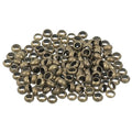 uxcell 200Pcs Round Crimp Beads, 3.5mm Metal Spacer Loose Beads Metal Clamp Ends Tiny Stoppers Bead for Bracelet Jewelry Making Craft DIY, Bronze - color: Bronze, size: 3.5mm