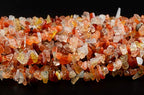 Natural Chip Stone Beads Red Agate 5-8mm About 400 Pieces Irregular Gemstones Healing Crystal Loose Rocks Bead Hole Drilled DIY for Bracelet Jewelry Making Crafting (5-8mm, Red Agate) - color: Red Agate