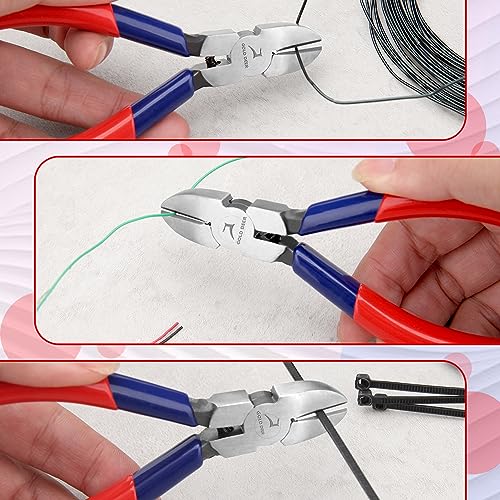Diagonal Cutting Pliers Mini Wire Cutters Small Side Cutter Sharp Precision Nipper Mini Jewelry Pliers Hand Jewellery Making Tool - style: Diagonal Pliers
