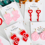 Xaekicr Heart Lock and Key Clay Cutters Set – 3PCS Polymer Clay Cutters for Earrings, Valentine’s Day Clay Earring Cutters, Polymer Clay Molds for Jewelry Making, Clay Tools - color: M color
