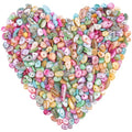 400pcs Pastel Shell Chip Beads 5-8mm Pre-drilled Freeform Loose Gemstone Healing Beads for DIY Jewelry Making Ring Earrings Necklace Bracelet Art Crafts - color: Pastel Shell
