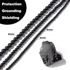 Raicegs 100pcs 4mm Black Tourmaline Beads Natural Gemstone Beads Round Loose Beads for Jewelry Making DIY Bracelets Necklace - color: Black Tourmaline, size: 4mm Round