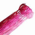Mulberry Silk Floss Embroidery Thread Floss-Cross Stitch Threads China Silk Woven Jewelry Threads DIY Sewing Kits (106) - color: 106