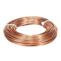 99.9% Soft Copper Wire, 12 Gauge/ 2 mm Diameter, 49.3 Feet / 15m, 1 Pound Pure Copper Wire, Jewelry Making Wire Craft Wire - size: 12 Gauge(2.0 Mm), 1 Pound