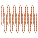 Party Beads - Small Round - size: 12-Pack, style: Orange (12-Pack)
