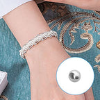 6000 Pcs 2mm Metallic Plated Round Spacer Beads - Smooth, Loose, Crimp Stopper for DIY Earring Necklace Bracelet Jewelry Making with 1mm Hole (Gold Silver K Gold) - color: 2mm, Gold Silver K Gold
