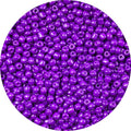 2000pcs Purple Glass Seed Beads, Colorful Tiny 4mm Beads for Jewelry Making, Beading Supplies. - color: Purple