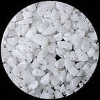 LAIDANLA White Jade 400pcs Natural Chip Stone Beads 5-8mm Healing Crystal Irregular Gemstones Drilled DIY Loose Rocks Bead Crystal for Bracelet Earrings Necklace Jewelry Making Crafting - color: Y-White Jade
