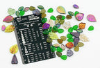 1.4oz (40g) Summer Mix of Small Czech Glass Leaf Beads, Hand Made Set Kit, Leaves 01 - color: Leaf Beads Mix