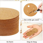 XXUOD 600 Pieces Display Cards Set, 150 Round Cardboard Earring Holder With 150 Self-Seal Bags and 300 Backs for Ear Studs - 3 Colors