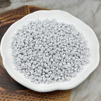 1000pcs Round Letter Beads 4x7mm Acrylic Alphabet Beads Spacer Beads for Jewelry Making Bracelets Necklace Earring Key Chains DIY Craft(T-Silver Letter White Bead) - color: T-Silver Letter White Bead